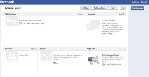 Adding comments to Facebook Via Admin Panel